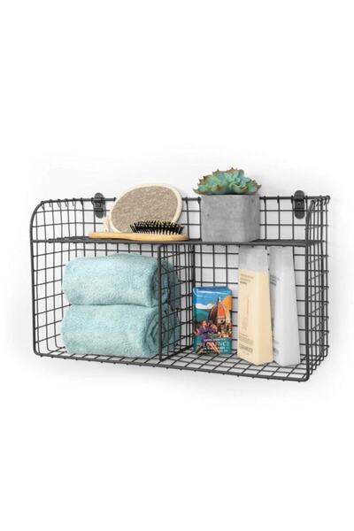 Wess Dizayn Metal Banyo Mutfak Duvar Rafı Wd-107