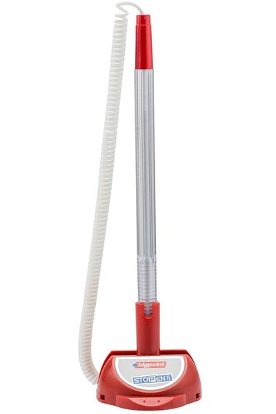 Bigpoint Spiral Ballpoint Pen Red Stopen II