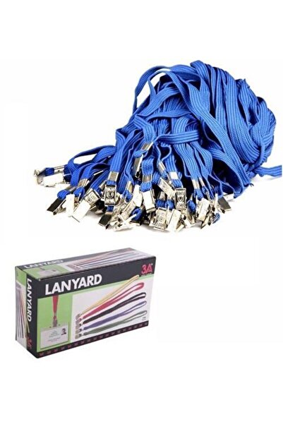 3A Ecuson de identitate Snur Albastru 1 pachet de 150 150 buc