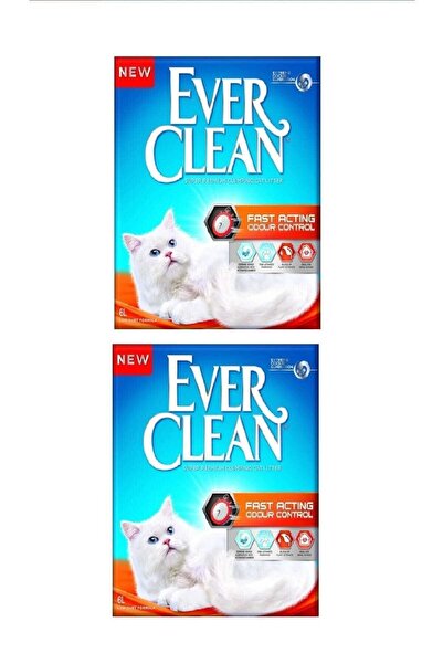 Ever Clean Fast Acting (hızlı Topaklanma) Kedi Kumu 6 Lt X 2 Adet