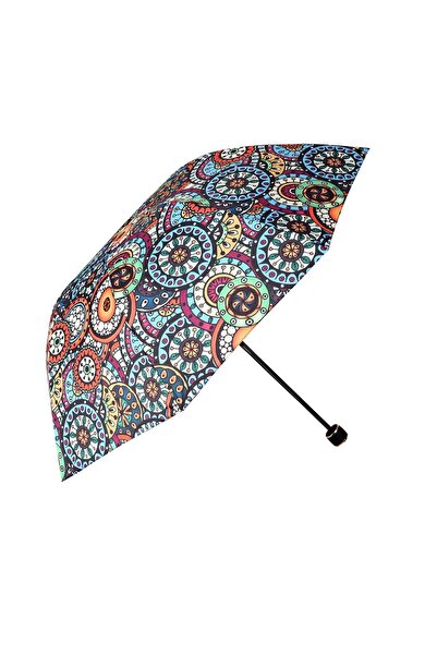 Marlux Turuncu Desenli Şemsiye