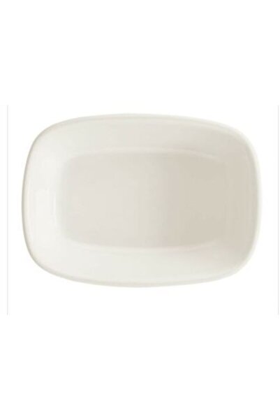 Bonna Porselen Gourmet Dıkdörtgen Kayık Tabak 20 Cm