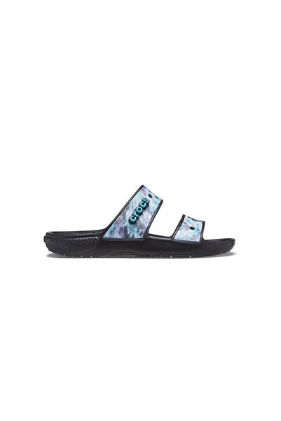 Crocs Παντόφλες Κλασικές Tie Dye με Γραφικό Σχέδιο Σανδάλι 207283-988