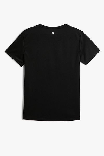 Koton Ανδρικό Μαύρο T-Shirt 2SAM10004NK