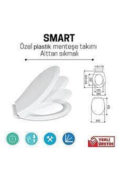 NKP Smart Amörtisörlü Klozet Kapak
