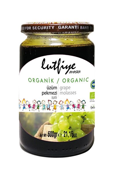 LUTFIYE Organik Üzüm Pekmezi 600gr