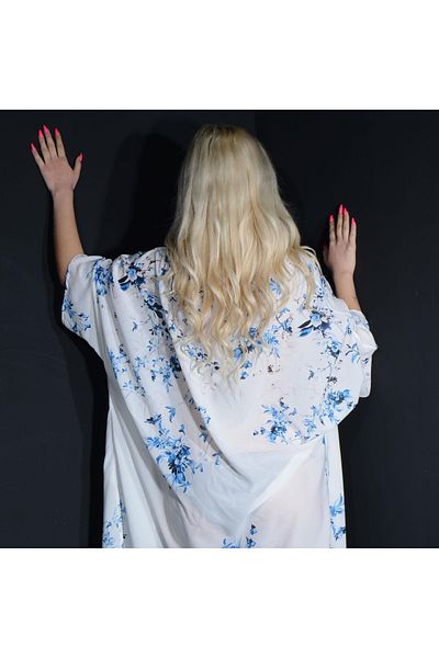 Tedz Collection Santorini Paredora Kimono Pareo