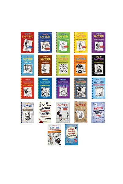 Epsilon Yayınevi Saftirik 22 Kitap Full Set