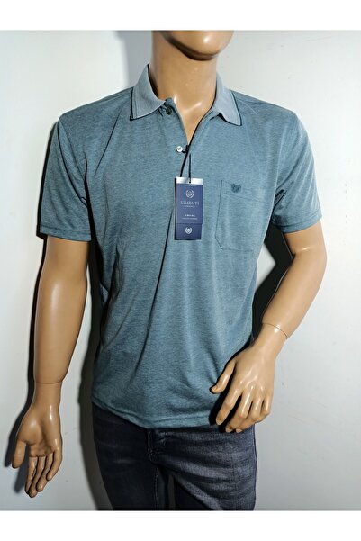 SİMENTİ Klasik Tek Cep Yakalı T-shirt