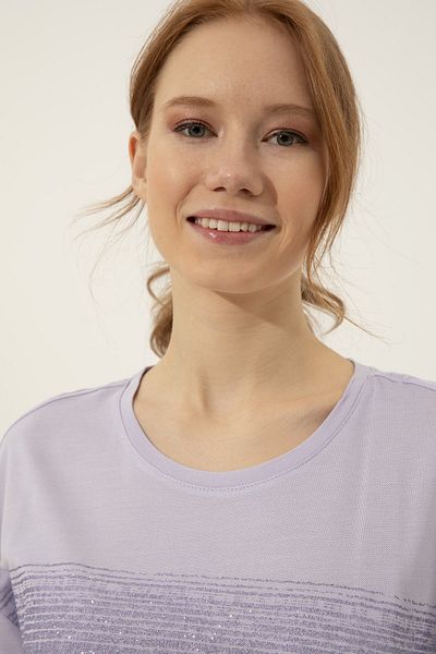 U.S. Polo Assn. Tricou de damă liliac