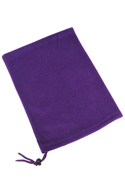 AXE SPORTSWEAR Dark Violet Unisex Hat Beanie Drawstring Fleece Neck Collar