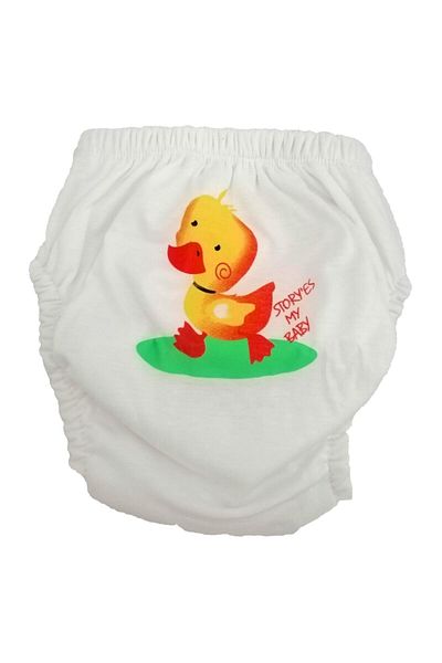 bonbonetti chocolate baby&kids Girl's 3-4 Years Old Leak Proof Cotton Washable 3 Pieces Training Pants