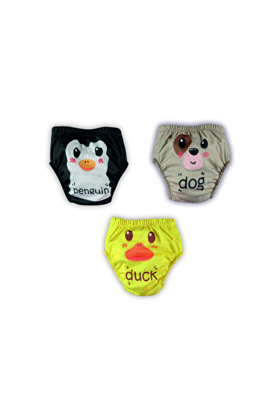 jilly jo Poopes Pantaloni de antrenament cu animale drăguțe, lavabili, din 3 piese