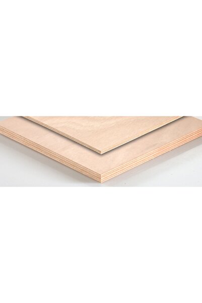 iAhşap (EBAT 40X50 CM-KALINLIK 4 MM-1 ADET) Kayın Kontraplak Tabaka Plaka Panel