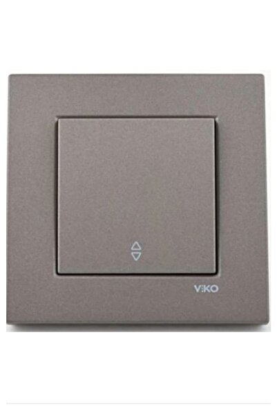 VİKO آلية مفتاح فافيان أنثراسايت نوفيلا + غطاء + إطار