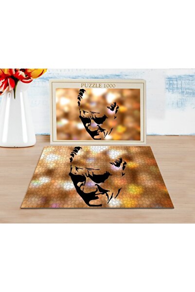 Bk Gift Home Atatürk Silüet Tasarımlı 1000 Parça Profesyonel Puzzle-6