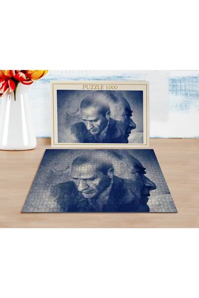 Bk Gift Home Atatürk Tasarımlı 1000 Parça Profesyonel Puzzle-30