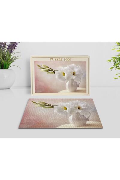 Bk Gift Home Çiçekler 1000 Parça Profesyonel Puzzle-8