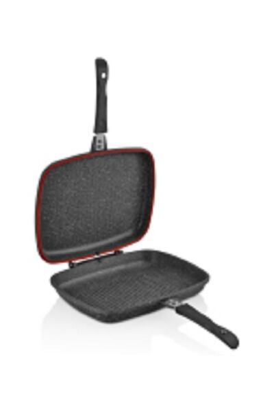 Noble Life Smart Çift Taraflı Akıllı Granit 34 Cm Tava Siyah