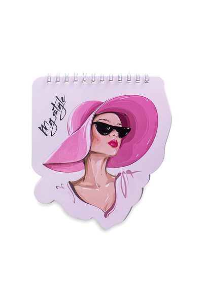4nio Style Girl Shaped Notebook