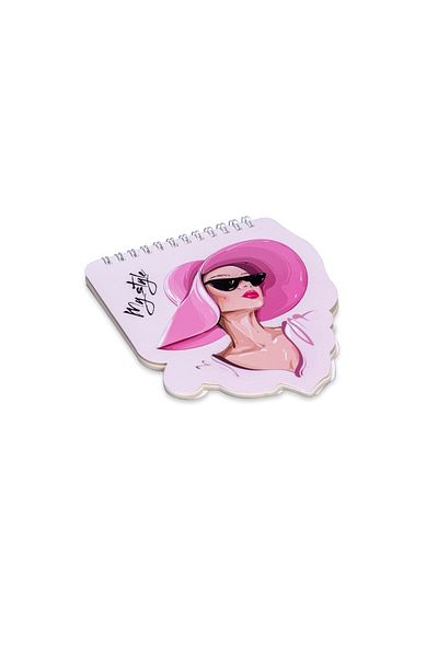 4nio Style Girl Shaped Notebook