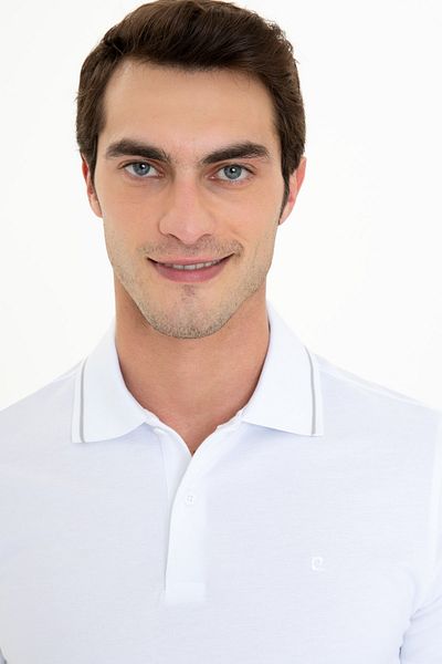 Pierre Cardin Ανδρικό λευκό T-shirt G021Gl011.000.1431626