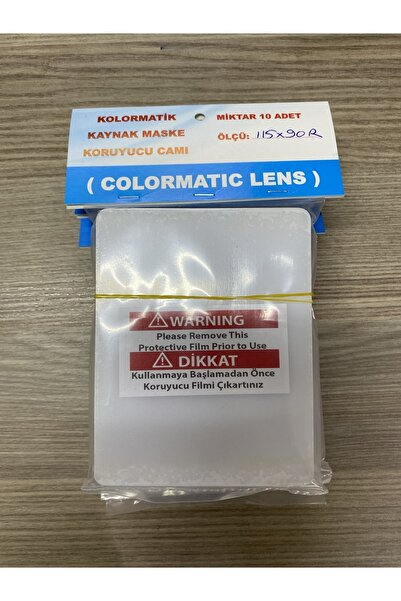 TEKNO Koruyucu Maske Camı 115x90 Radüslü (10 Adet)