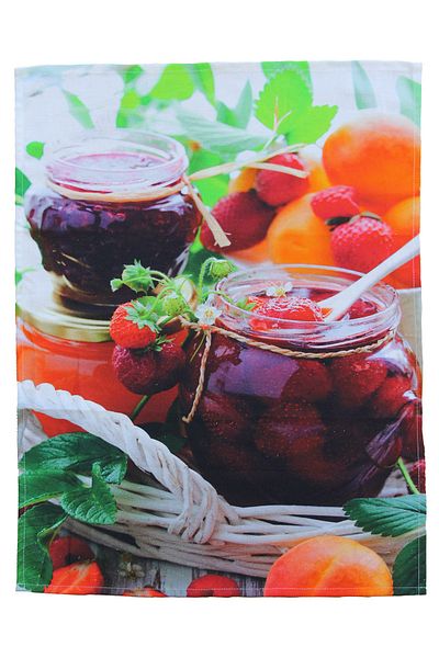 Lucy and Home Jam Printed Kitchen Towel/ Drying Cloth 50x70 Cm