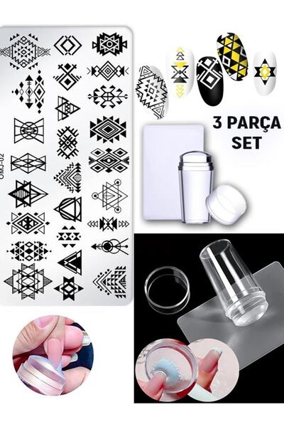 Kapıda Fırsatlar Stamper Ve Desen Baskı Paleti Desen Tabakası Stampe Baski Se...