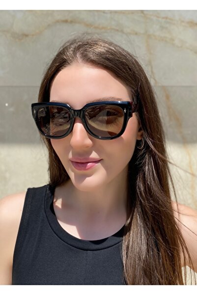 Eyewear Kare Oversize Şeffaf Bordo Unisex Güneş Gözlüğü Rb-5507 C3