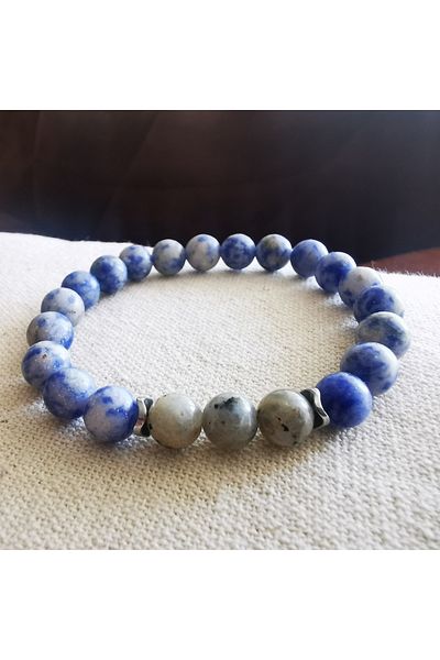 KAM Shoulder / Natural Stone Bracelet