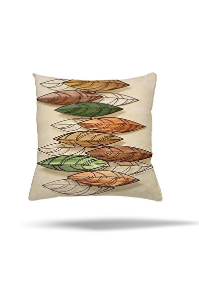linazaitun Geometric Pattern Hidden Zippered Pillow Case Throw Pillow Case Se...