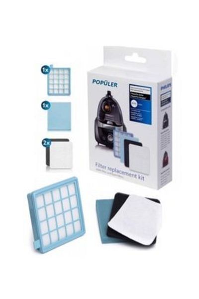 Popüler Philips Powerpro Fc 8475 - Compatible Hepa Filter Set