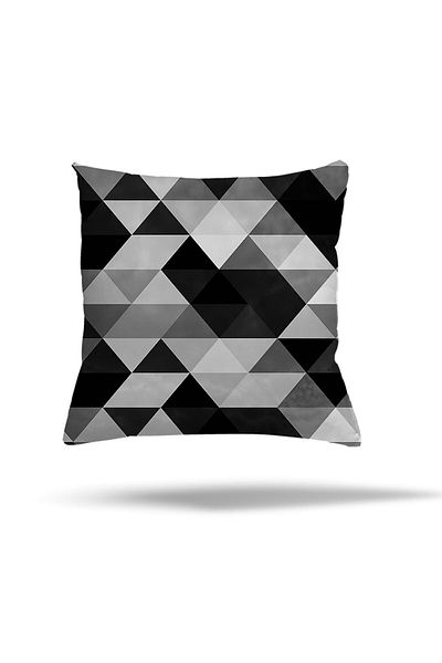 linazaitun Model geometric Tie Dye - Husă de pernă cu fermoar ascuns Pernă de scaun