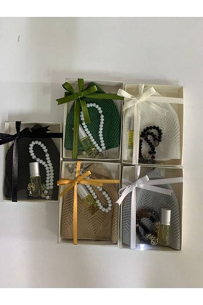çeyizlik setim Luxury Skullcap Set Gift Bundle