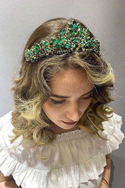 Bontex Νυφικό στέμμα χέννας πράσινο χρυσό Μοντέλο Βερολίνου Νυφικό στέμμα χέν...