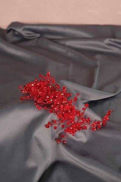 Bontex Γυναικείο αξεσουάρ μαλλιών Ασιατικό κρύσταλλο με χάντρες νυφικό αξεσου...