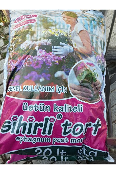 SİHİRLİ İç Dış Mekan Bitki Çiçek Toprağı Doğal Torf 20 Lt.