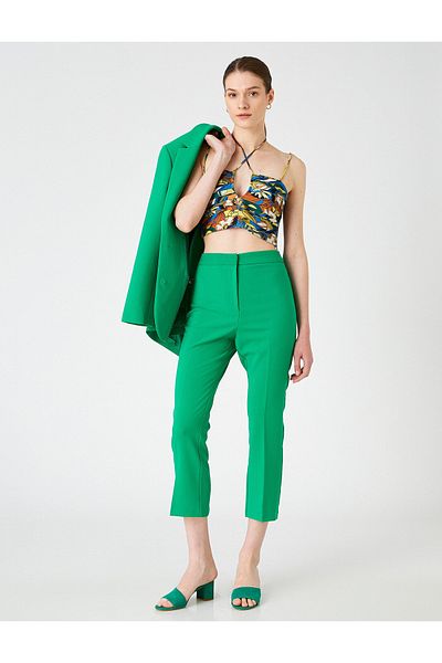 Koton Melis Ağazat X - Crop Trousers