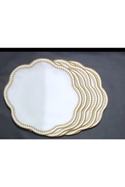 Roza Yakuttekstil Amerikan Servisi Supla 6lı Takım