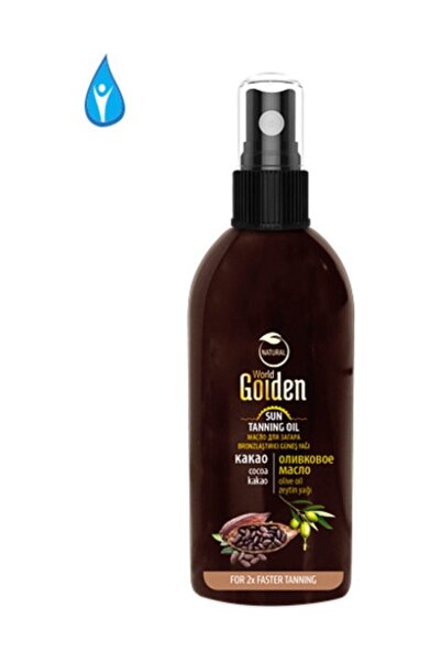 Golden World Bronzlaştırıcı Güneş Yağı Kakao 150 ml