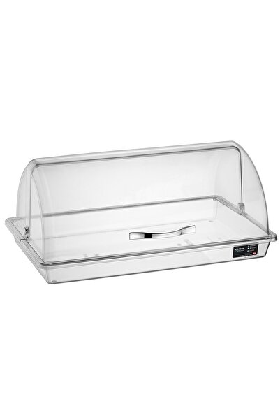 Corona Bora Plastik Açılır Kapaklı Fanus Köşeli Takım Derin Tepsili Pc Bo020