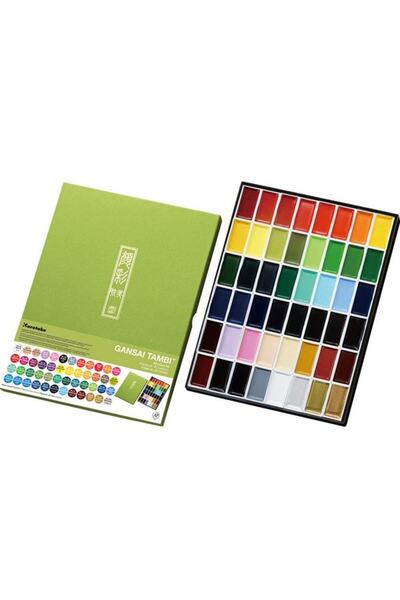 Zig Suluboya Pigment Gansai Tambi 48 Li Mc20/48V