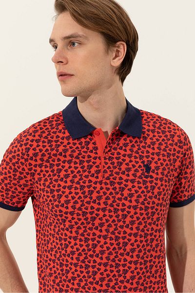 U.S. Polo Assn. Red Men's T-Shirt