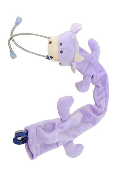 ASLANMEDICAL Steteskop Kılıfı - Pediatrik Kılıf - Çocuk Steteskop Kılıfı Inek