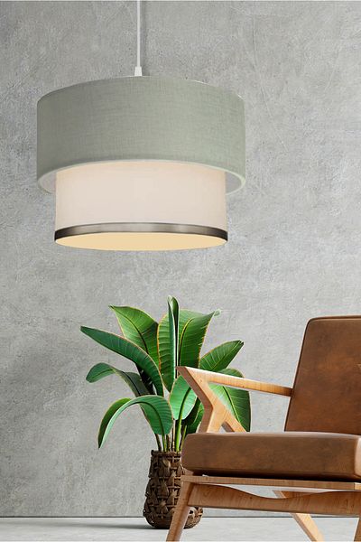 EvLight Genial Green Cake Pendant Chandelier