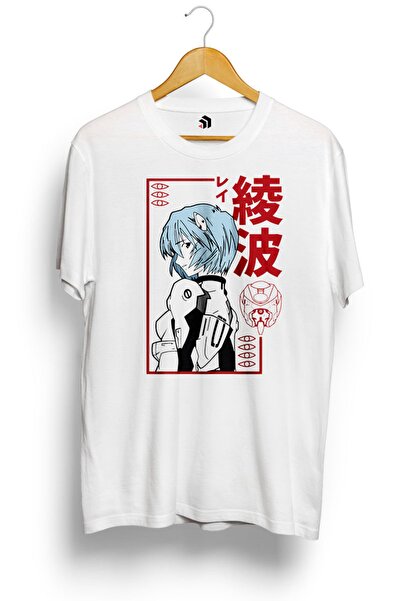 EgoMood Tricou cu imprimeu anime Rei Ayanami Evangelion