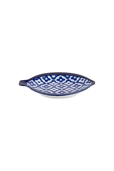 Madame Coco Blue Rêve Bleu Tuyau Mini Plate 10X8,5X1,5 cm