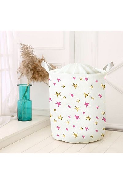 instababyrooms Foldable Felt Multi-Purpose Toy Storage Box Dirty Laundry Picnic Basket