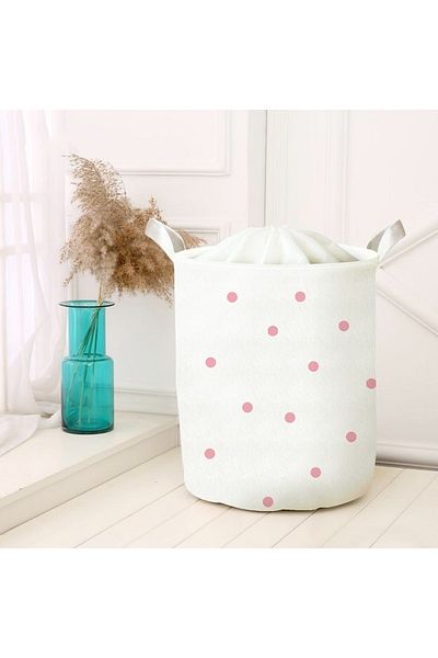 instababyrooms Foldable Felt Multi-Purpose Toy Storage Box Dirty Laundry Picnic Basket
